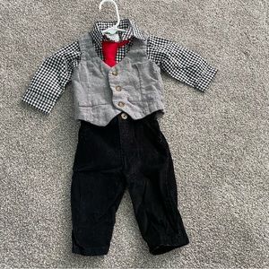 Baby Christmas Valentine Outfit 6 Months